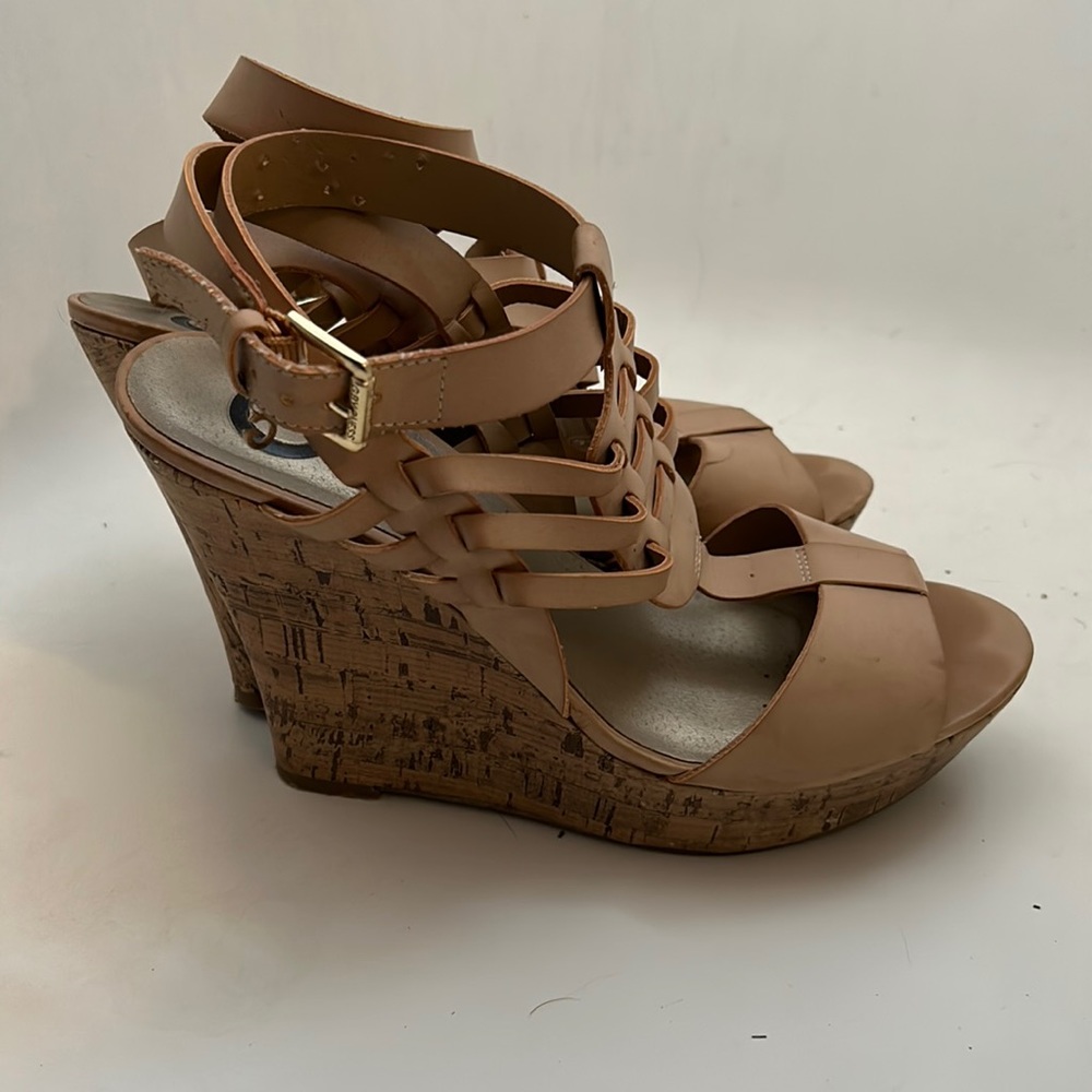 Guess platform wedges